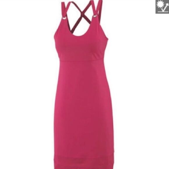 Merrell Lily Pink Athletic Sport Tank Dress UPF 50| SZ S - Picture 10 of 15